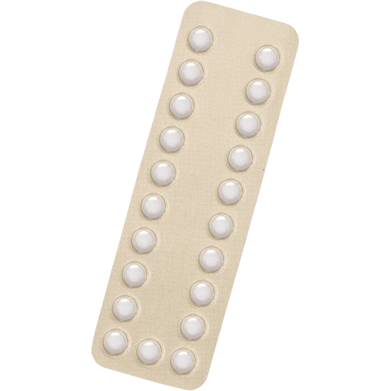 Blister strip of Femodene tablets