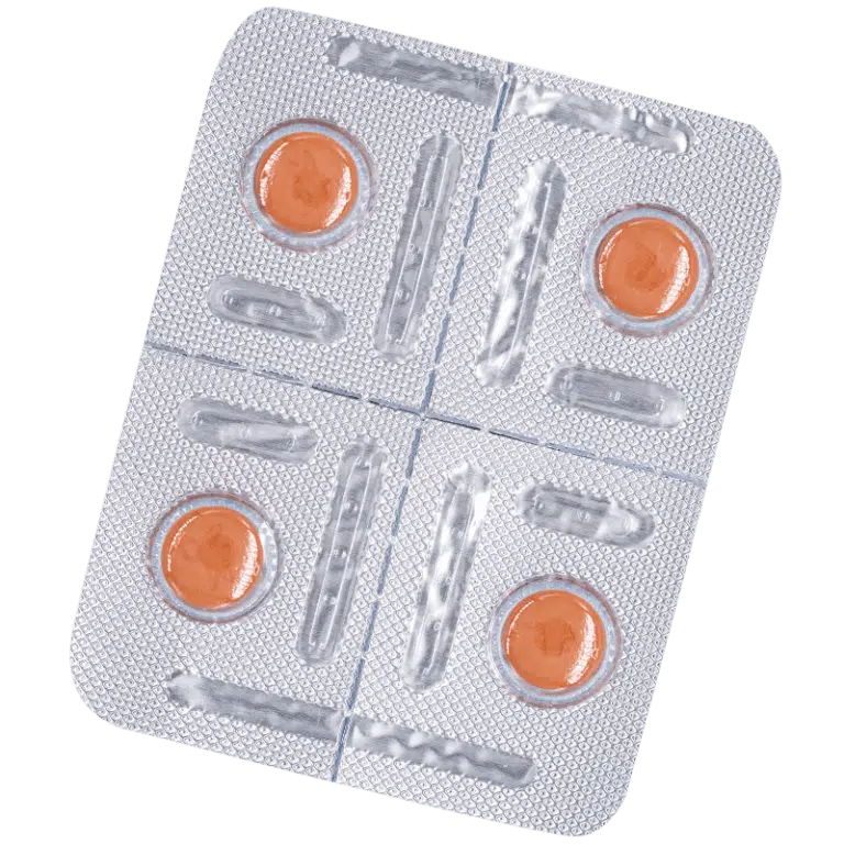 Blister strip of Vardenafil tablets